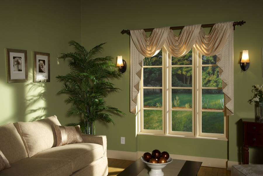 Traditional Style with Interior Window Curtains in Bradenton, FL